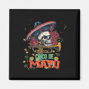 Cinco De Mayo Fiesta Design Viva Mexico Camisa 5 D Magnet
