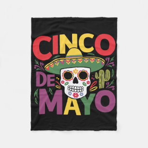 Cinco De Mayo Fiesta Fun Family Match 5 De Mayo Fleece Blanket