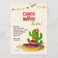 Cinco de Mayo Fiesta Invitation