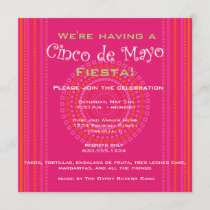 Cinco de Mayo/Fiesta Invitation