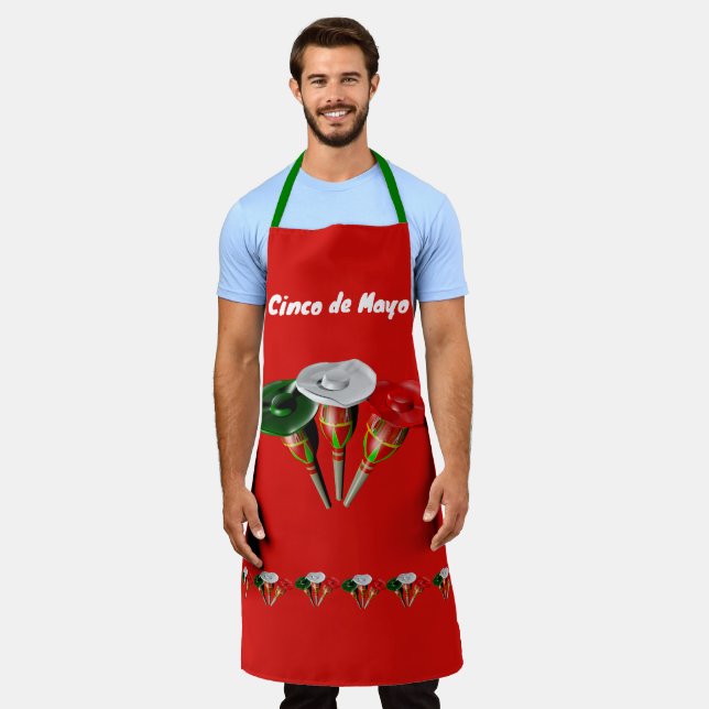 Cinco de mayo ,fiesta mexican  apron (Worn)