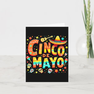 Cinco De Mayo Fiesta Mexican Card