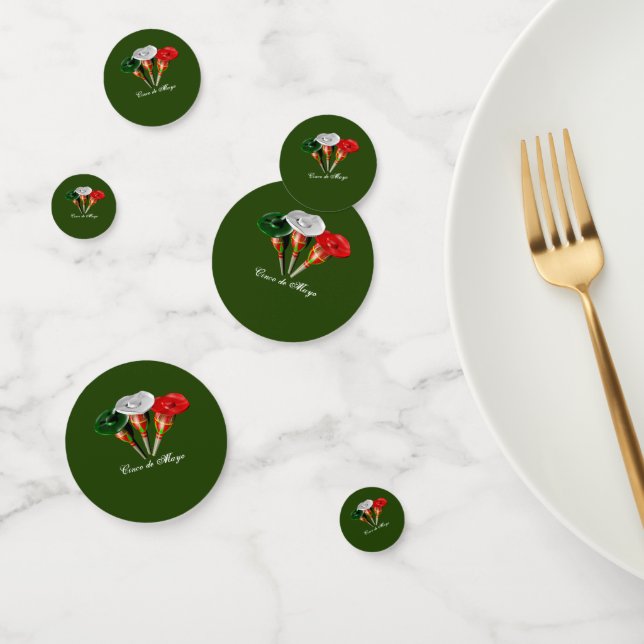 Cinco de mayo ,fiesta mexican confetti (Group)