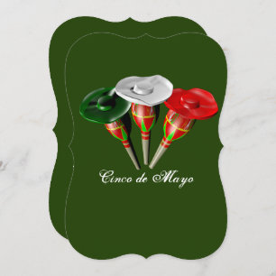 Cinco de mayo ,fiesta mexican invitation