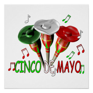Cinco de mayo ,fiesta mexican poster