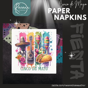 Cinco de Mayo Fiesta Paper Napkins