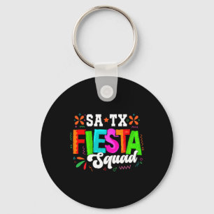 Cinco De Mayo Fiesta San Antonio Texas Family Matc Key Ring