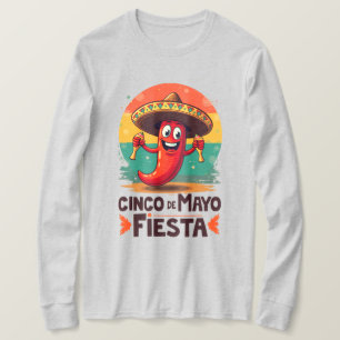 Cinco de Mayo Fiesta – Spicy & Fun Mexican Party T-Shirt