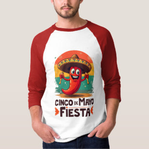 Cinco de Mayo Fiesta – Spicy & Fun Mexican Party T-Shirt