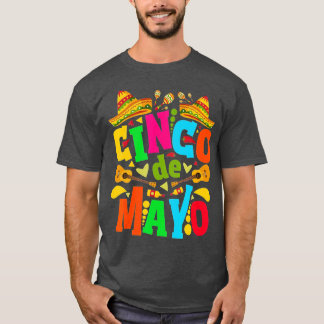 Cinco De Mayo Fiesta Surprise Camisa 5 De Mayo Viv T-Shirt