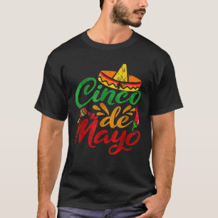 Cinco De Mayo Fiesta Surprise Camisa 5 De Mayo Viv T-Shirt