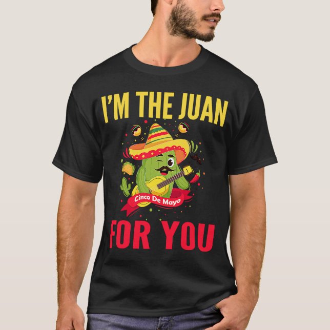 Cinco De Mayo Fiesta Surprise Camisa 5 Se Mayo Viv T-Shirt (Front)