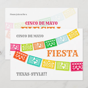 Cinco de Mayo Fiesta Texas Invitation