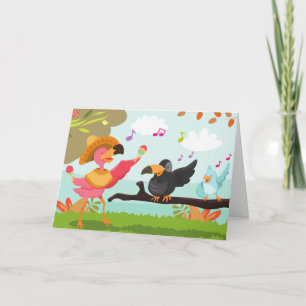 cinco de mayo flamingo invitation