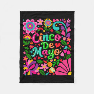 Cinco De Mayo Fleece Blanket