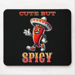 Cinco De Mayo For Kids Pungent And Cute With Chill Mouse Mat