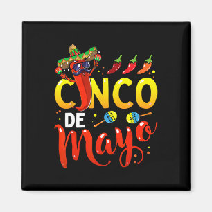 Cinco De Mayo For Mens Womens Kids Mexican Fiesta Magnet