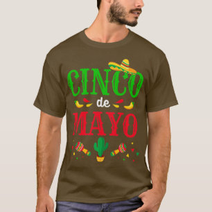 Cinco de Mayo for mexican fiesta costume T-Shirt