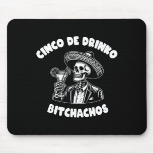 Cinco de mayo for women cinco de drinko premium mouse mat