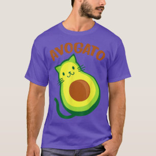 Cinco De Mayo Funny Avocado Meico Meow Avogato Cat T-Shirt