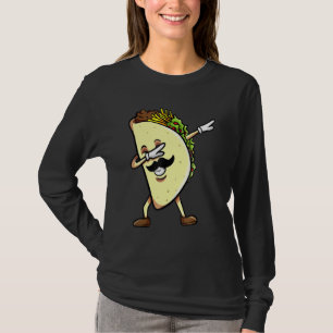 Cinco De Mayo Funny Dabbing Taco Food Mexican Dab T-Shirt