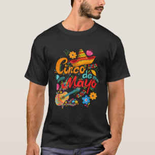 Cinco de Mayo funny Mexican fiesta 5 De Mayo  T-Shirt