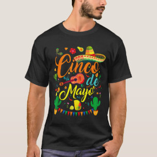 Cinco de mayo funny mexican fiesta party 5 de mayo T-Shirt