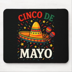 Cinco de mayo - funny mexican fiesta party mouse mat