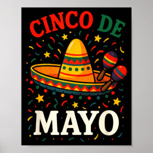 Cinco de mayo - funny mexican fiesta party poster
