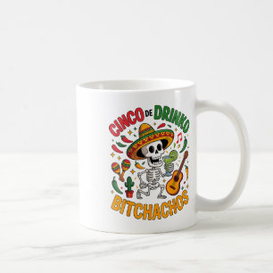 Cinco De Mayo Funny Mexican Party Cinco De Drinko  Coffee Mug