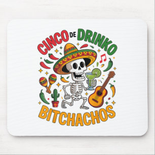 Cinco De Mayo Funny Mexican Party Cinco De Drinko  Mouse Mat