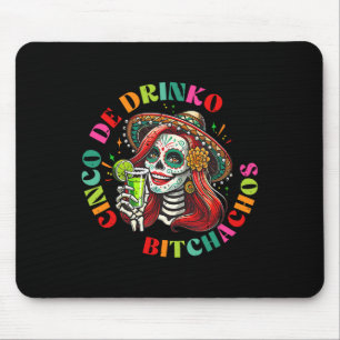 Cinco De Mayo Funny Mexican Party Cinco De Drinko Mouse Mat
