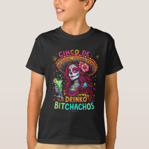 Cinco De Mayo Funny Mexican Party Cinco De Drinko T-Shirt