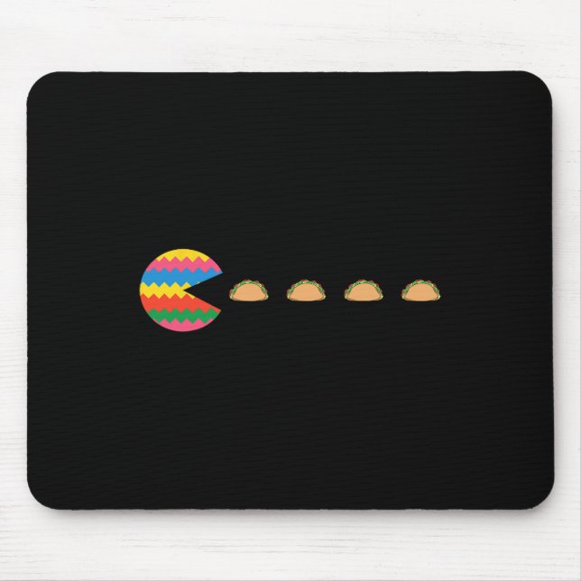 Cinco De Mayo Funny Video-game Mexican Fiesta Game Mouse Mat (Front)