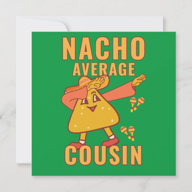 Cinco de Mayo gifts for cousin (Front)