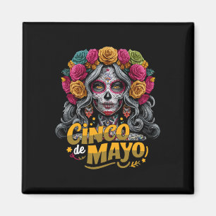 Cinco De Mayo Girl Mexican Fiesta 5 De Mayo 1 Magnet