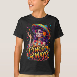 Cinco de mayo girl mexican fiesta 5 de mayo Cinco T-Shirt