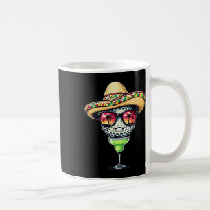 Cinco De Mayo Golf Ball With Sombrero Margarita Go Coffee Mug