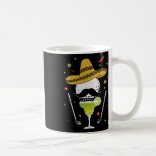 Cinco De Mayo Golf Byl With Sombrero And Margarita Coffee Mug