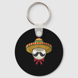 Cinco De Mayo _ Golf Mexican Sombrero  Key Ring