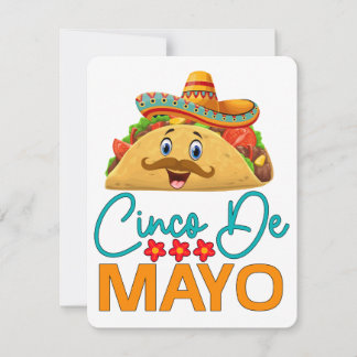 Cinco de Mayo greeting cards, original art Holiday Card