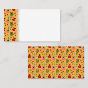 Cinco de Mayo Guitars Maracas Fiesta Mexico Place Card