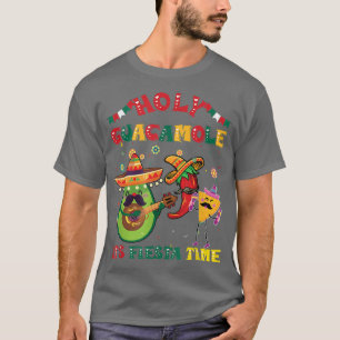 Cinco De Mayo Holy Guacamole Its Fiesta Time Avoca T-Shirt