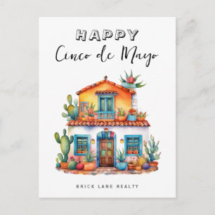 Cinco De Mayo House Promotional Realty Holiday Postcard