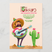 Cinco de Mayo  Invitation