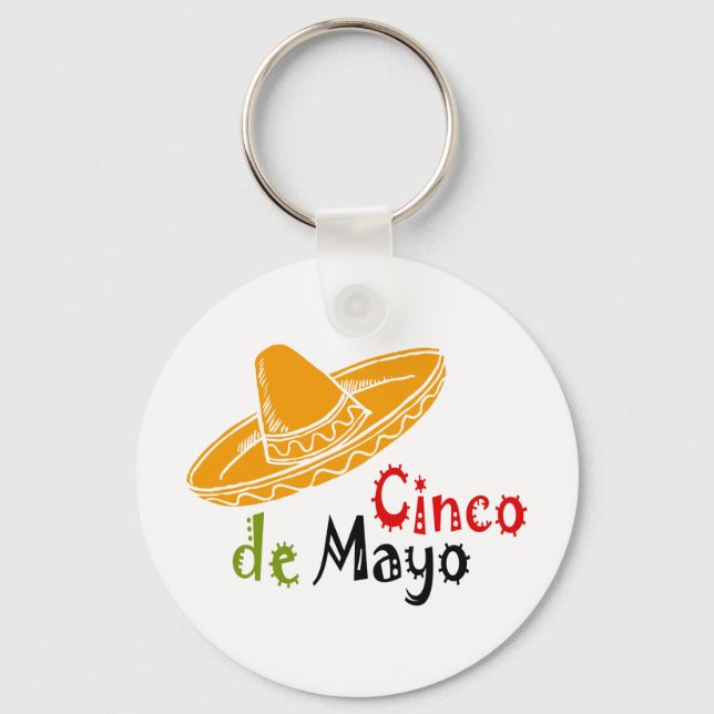 Cinco de Mayo Key Ring (Front)