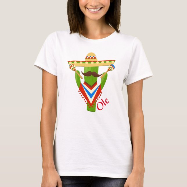 Cinco De Mayo Ladies Tee (Front)