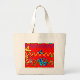 Cinco De Mayo Large Tote Bag