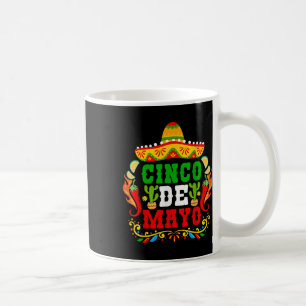 Cinco De Mayo Lets Fiesta Squad 5 De Mayo Mexican Coffee Mug