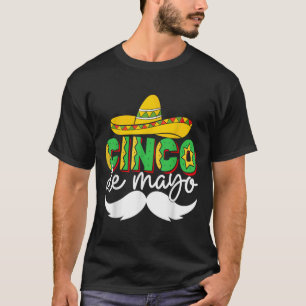 Cinco De Mayo Lets Fiesta Squad 5 De Mayo Mexican T-Shirt